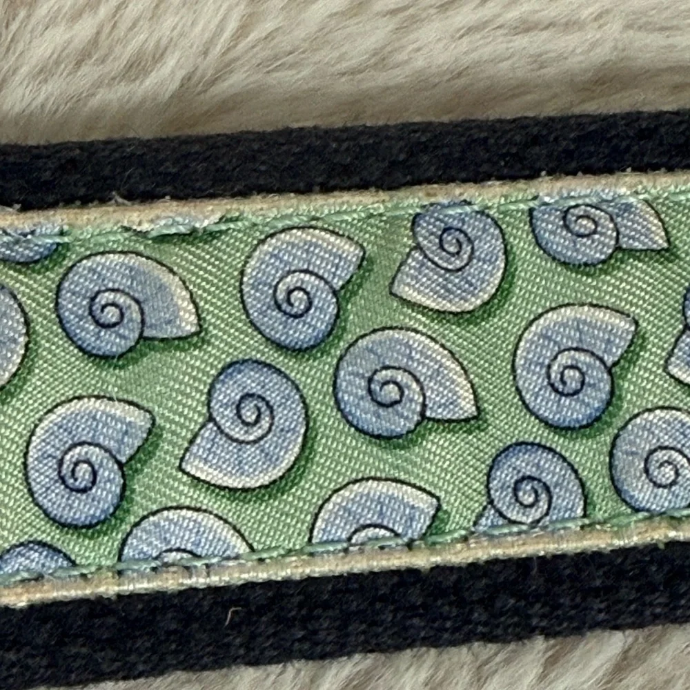 Vineyard Vines Vintage Snails Belt Well Worn Mens Sz 36
